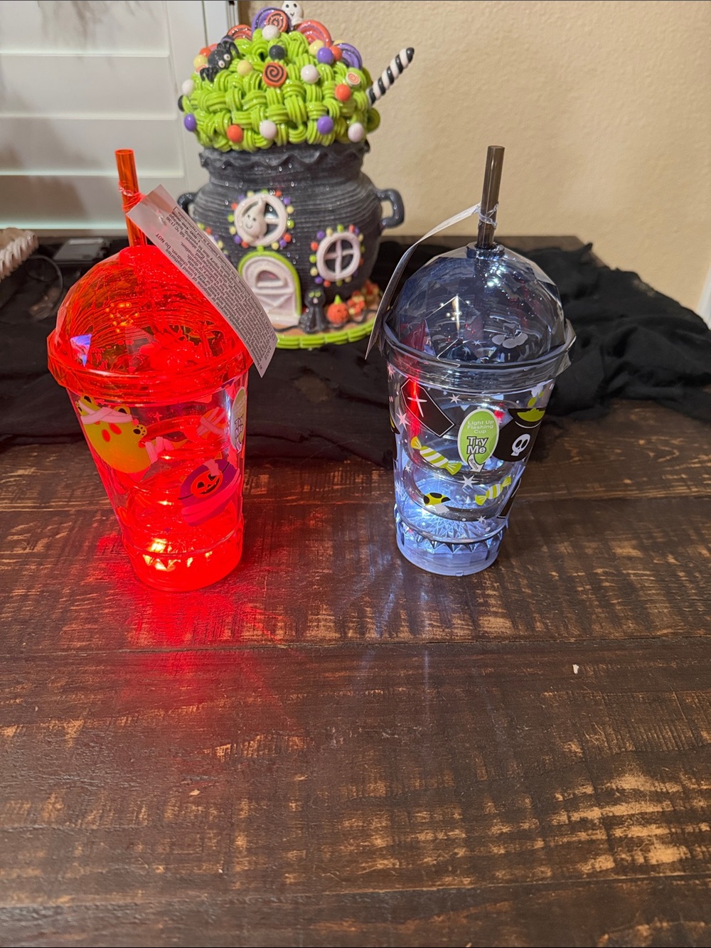 Kids Halloween Light Dome Cups